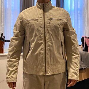 GAP Vintage Racer-Style Cotton Blend Spring Jacket Mens Medium Harrington